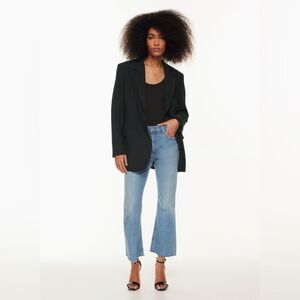 Citizens of Humanity Jeans Isola Mid Rise Cropped Boot Blue Denim Size 27